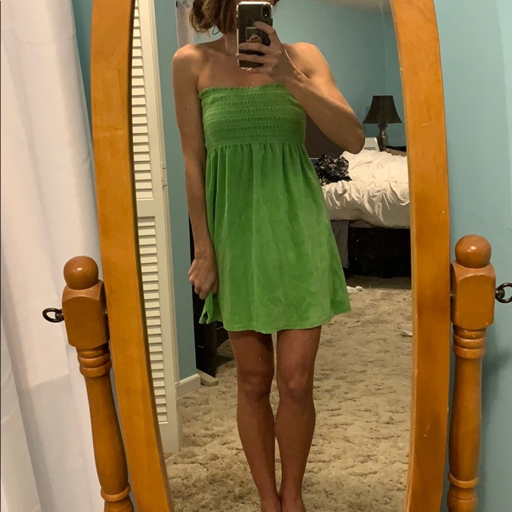 Juicy Couture Sex & the City smocked terry dress